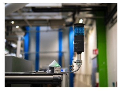 Dauerlicht LED gn Ø60mm IP65 24V/50Hz UC sw