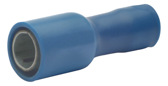 Rundsteckhülse brz bl 1,5-2,5qmm rnd_5mm rnd 5mm volliso Polyvinylchlorid (PVC)