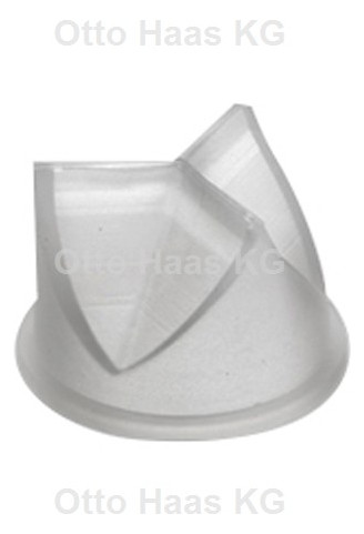 HAAS Rückflussverhinderer SAVE Ø 26,5 x 18 mm, für Geräteanschlüsse G 1, Silikon natur