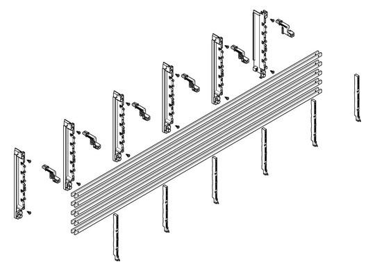 ABN Sammelschienen-Modul tief  MTSC52535 