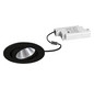LED-Einbaustrahler 7W 2700K 740lm Konv sw mt 1LED Alu IP20 RF:hochglänzend