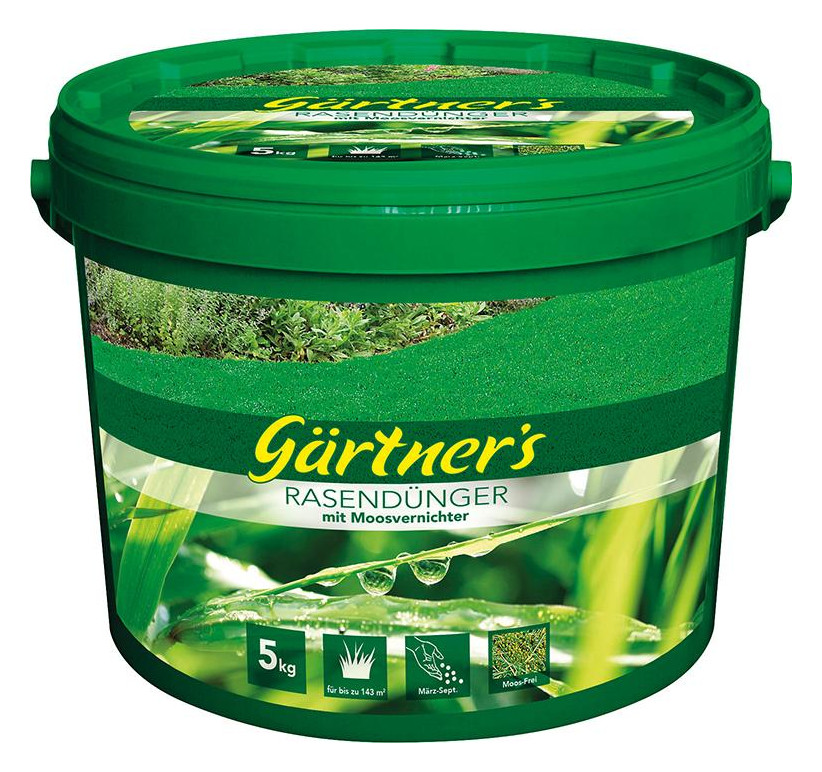 Bild Rasendünger mit MV 5 kg Eimer - Gärtner`s-0