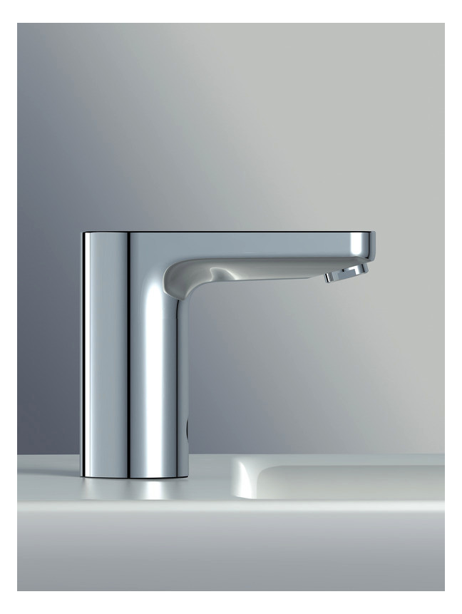 Ideal-Standard Sensor-Waschtischarmatur CeraPlus Netzbetrieb 230 V, mit Mischung, verchromt