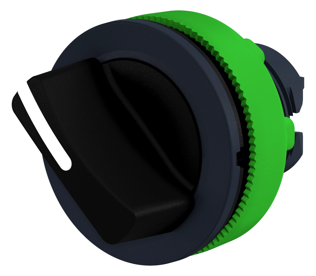 Wahlschalter 2stuf Drehkn rnd Ø30mm 37x37mm Schaltfunktion verrastend