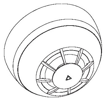 GEZE RAUCHMELDER GC 162 RWA,      184110 