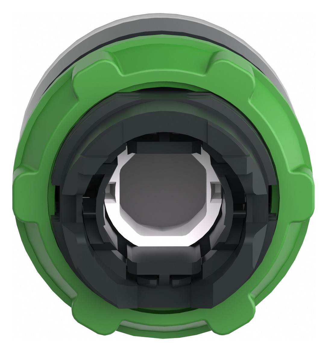 Drucktaster Front 1f ws bel.b Ø22mm rnd IP66 Geeignet für Beleuchtung Tastend