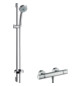 hansgrohe Brausesystem Croma 100 Multi 958 mm Brausestange, mit Thermostat, chrom