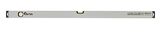 fortis-Leichtmetall-Wasserwaage - 100cm