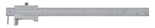 fortis-Streichmass mit Laufrolle - 200mm