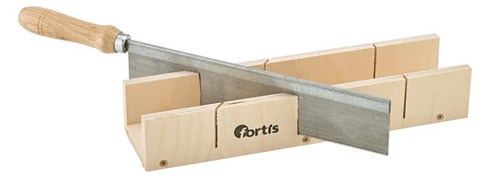 fortis-Schneidlade mit Feinsäge - 300x57x40mm