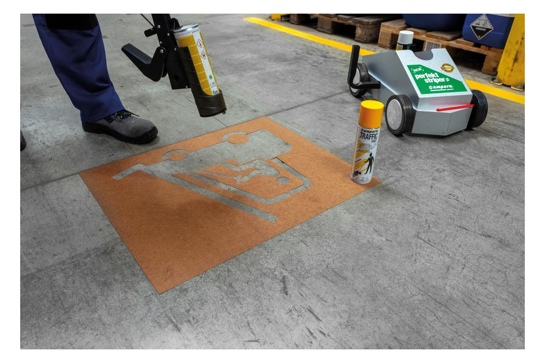 Bild Schablonenset Schablonen KIT Industrie - a.m.p.e.r.e.-2
