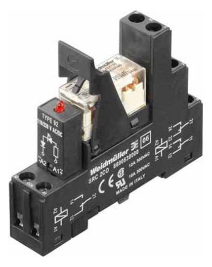 Weidmüller RCLKIT 24VAC 2CO LED RT 