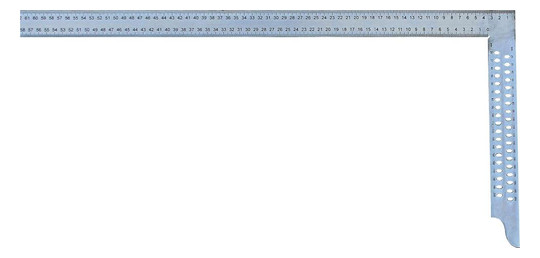 fortis-Zimmermannswinkel mit Anreißlöcher 700 mm