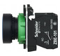 Drucktaster 1f bl rnd Ø22,5mm 1S IP66 fl Tastend