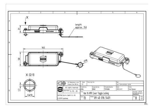 HART HAN 16 HPR-AK-KV        09400165401 
