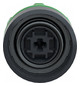 Drucktaster Front 1f o.tastenpl Ø22mm rnd IP66 Tastend