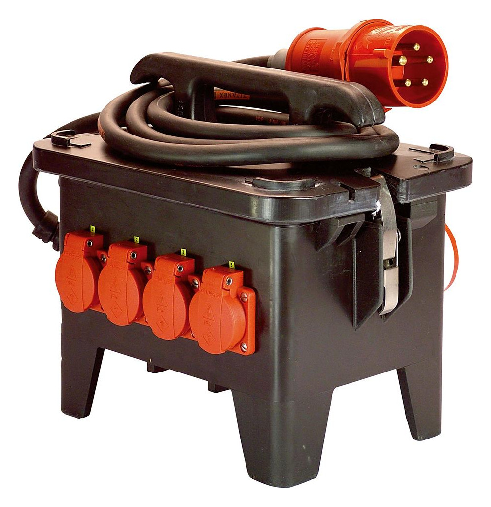 Bild Baustellen-Stromverteiler M2 400V aus Vo llgummi - as Schwabe TechnikProdukte-0