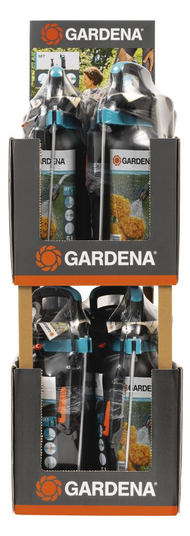 Bild Drucksprüher 5 + Pumpsprüher 0,75 Dispay - Gardena-1
