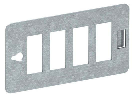 OBO CP45-TP 4SI Trägerplatte Snap-In f.4 