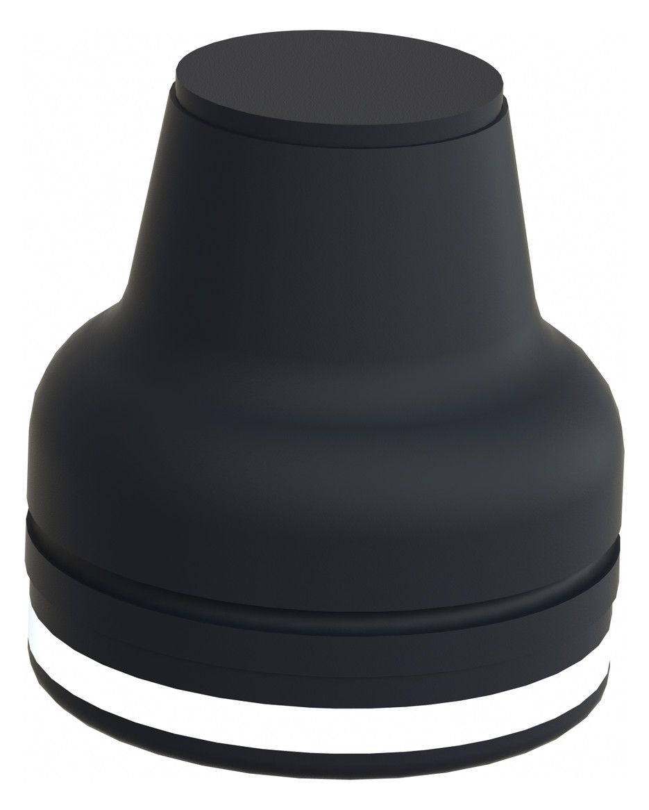 Drucktaster Front 1f sw Ø22,5mm rnd IP65 Tastend