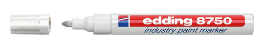 edding-Lack-Marker 8750, weiß - 2-4mm