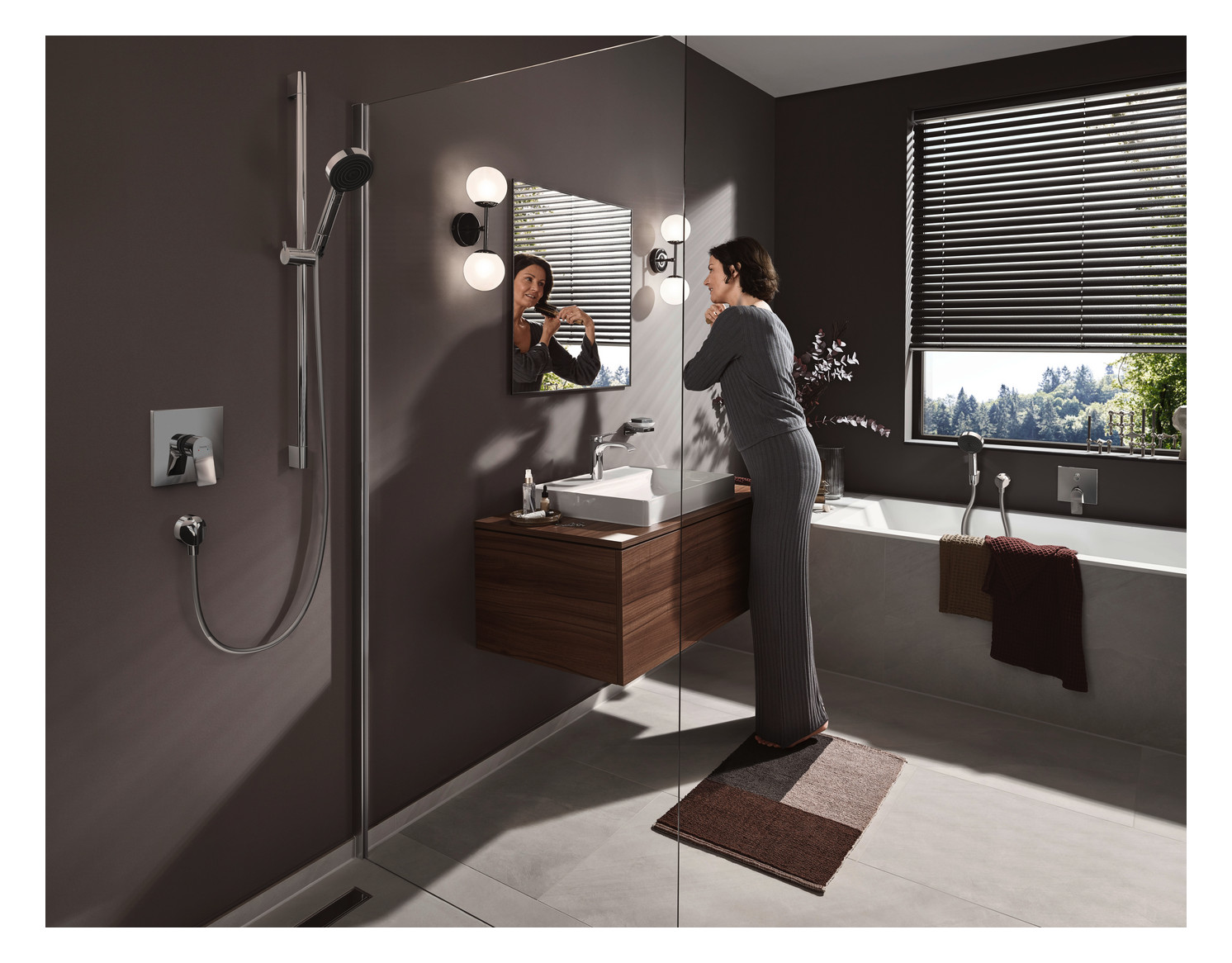 hansgrohe Handbrause Pulsify Select S 105 Activation, 3jet, chrom