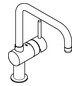 GROHE Spültisch-Einhebelmischer Minta 1/2", U-Auslauf, warm sunset gebürstet