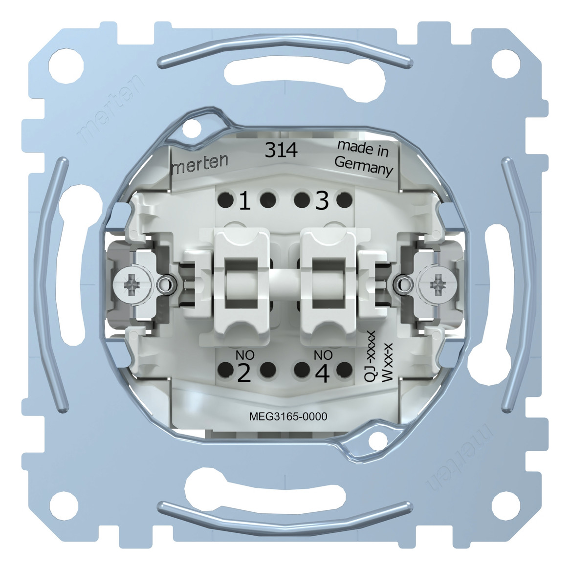 Wipptaster-Modul 2S UP QuickFlex m.Bel IP20