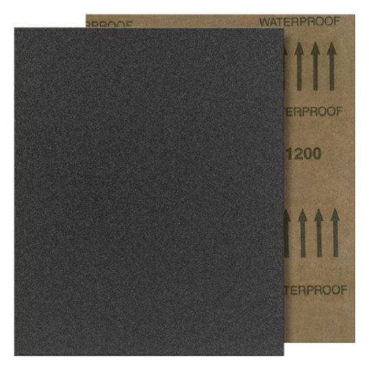 fortis-Schleifpapier, wasserfest 230x280mm - K400