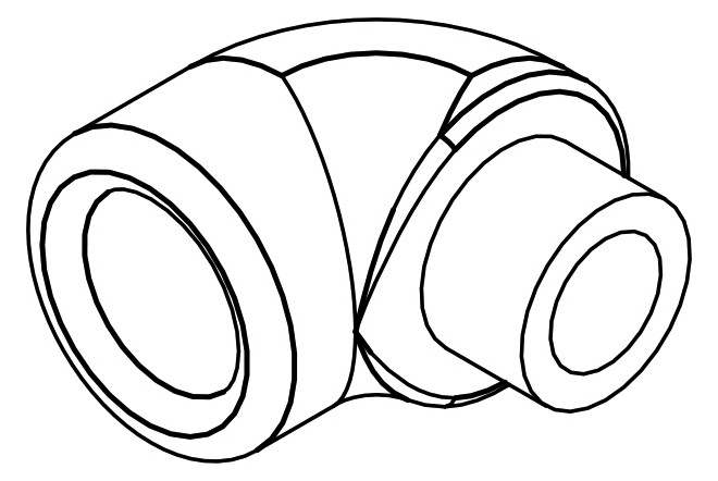 aquatherm Winkel 20 mm, 90Grad, innen/außen