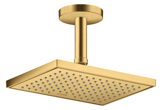 hansgrohe Deckenanschluss Axor 100mm, rund, brushed gold optic