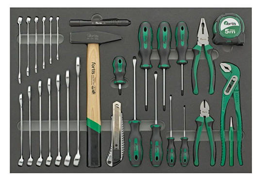 fortis-Werkzeugmodul 3/3 - 38-teilig, Handwerkzeug