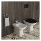 Ideal-Standard WC-Sitz Calla MDF, Scharniere Edelstahl, Softclosing, schwarz
