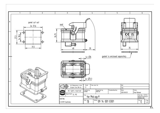 HART Han 1Mod-agg-m          09140010301 