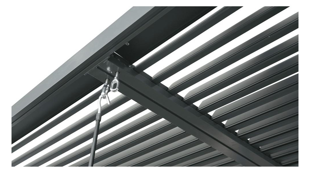 Bild Terrassenürdachung 9m² iokimatisch 3x3 m - floraworld-2