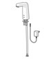 HANSA Infrarot-Waschtisch-Armatur HANSAMEDIPRO XL Netzbetrieb, hoher Auslauf, Ausladung 136mm, chrom