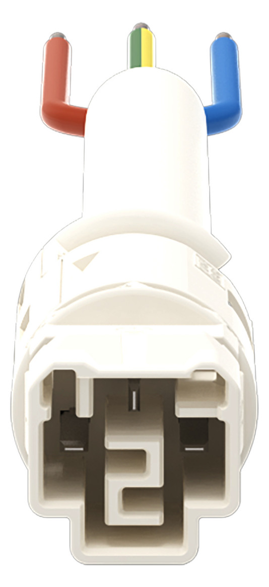 Systemverbindung 3p H05VV-F 1,5qmm ws L8000mm 3x1,5qmm Stecker fr.Ende 16A