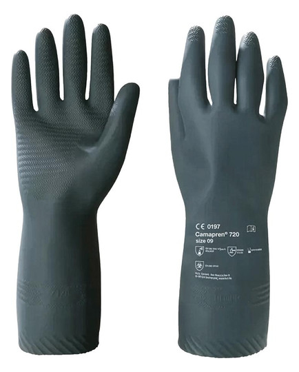 KCL-Chemikalienschutzhandschuh, schwarz Camapren 720 - Gr.10