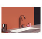 Ideal-Standard Küchen-2-Loch-Armatur Gusto quadratischer, hoher Auslauf, Ausladung 204mm, chrom