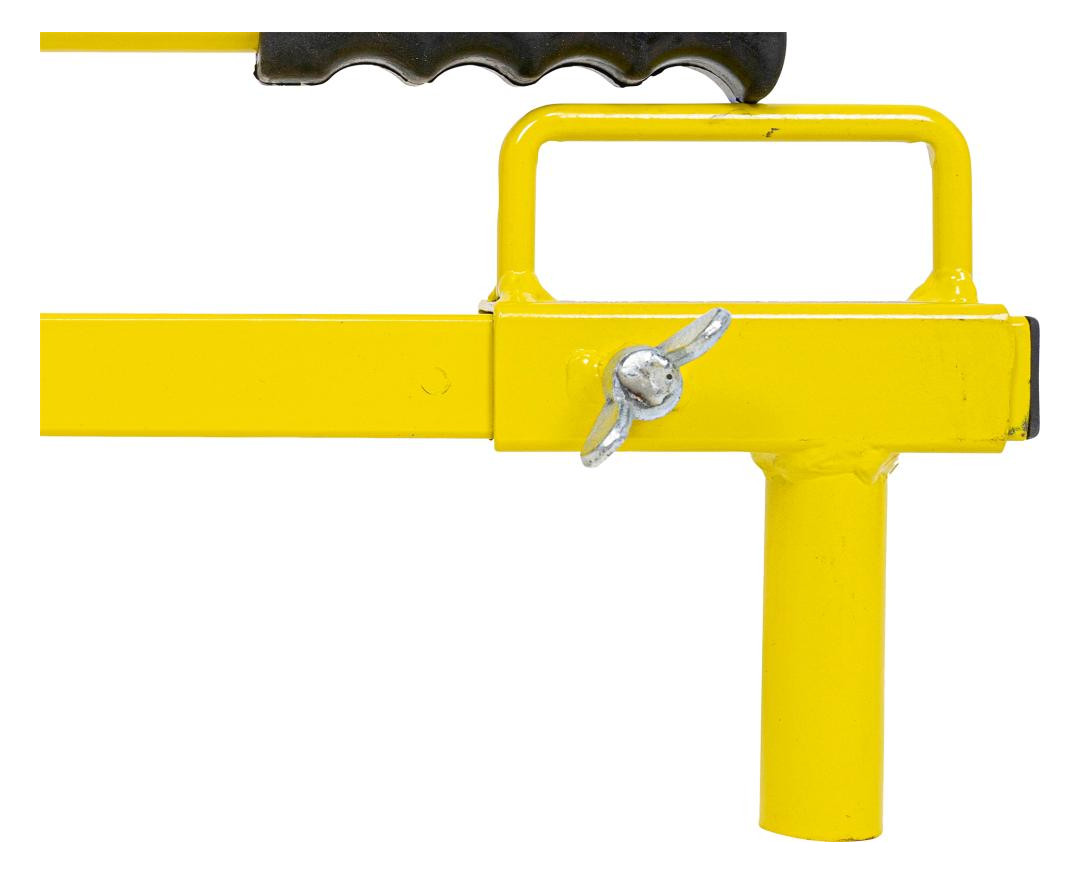 Bild Kalksandsteinträger, ""Hand some 2 Finge rs"" Pulverlackiert Gelb - n.a.-1