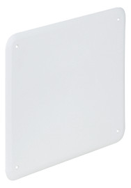 Schraubdeckel Kst 128x128mm quadrat Schraubdeckel