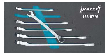HAZET-Werkzeugmodul 163-97/6 - Ratschenschlüssel 606