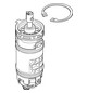 AR FRAMIC Mischkartusche, F5, hydr., f. Wand- u. Einbaubatterie, 2030046185