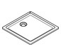 GROHE Duschwanne Universal 80 x 80 x 3 cm, Acryl, alpinweiß
