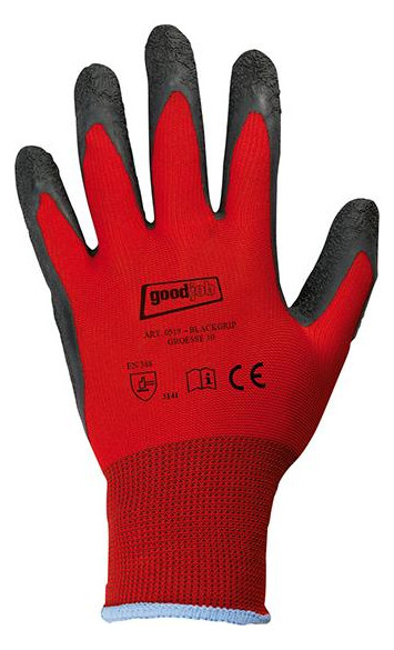 Bild Handschuh BLACK GRIP, Gr. 9-2