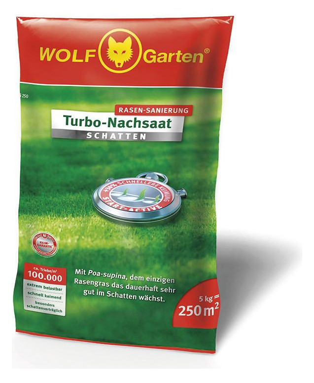 Bild Turbo-Nachsaat Schatten LR-S 250 5 kg - WOLF GARTEN-0