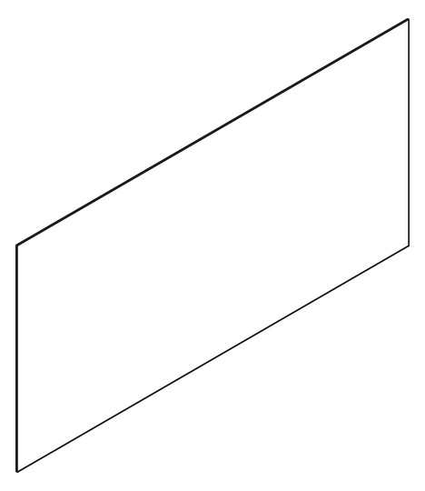 HEWI Kristallspiegel 477 600x1200x5mm