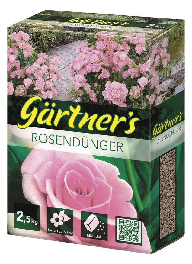 Bild Rosendünger 2,5 kg, org.-mineral. - Gärtner`s-0