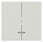 Wippe_2t Schalter System M polws glz Kontrollfenster/Lichtauslass