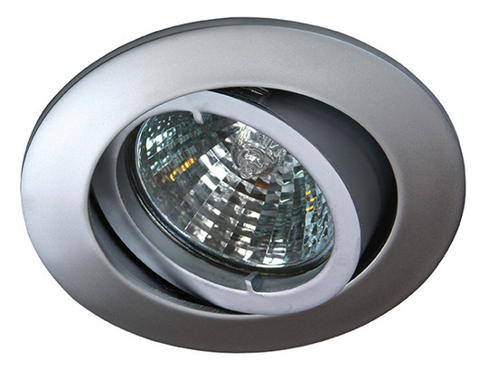 Einbaustrahler 50W Konv chr mt IP20 Alu Ø/EB68mm